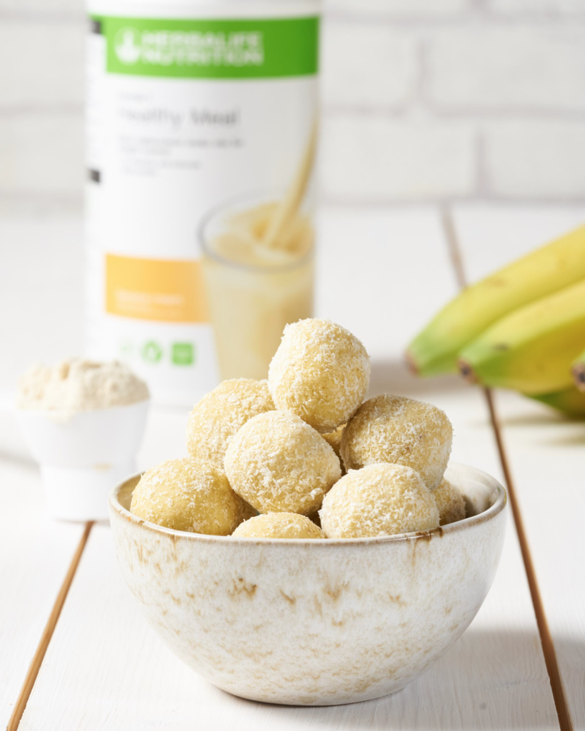 Banan-og-kokoskugler-herbalife