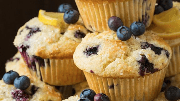 Banan-muffins-blåbær-chokolade-herbalife-opskrifter