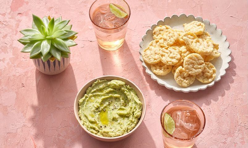 GUACAMOLE DIP MED PROTEIN CHIPS