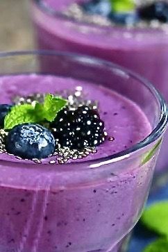 blåbær-chia-shake-protein-herbalife