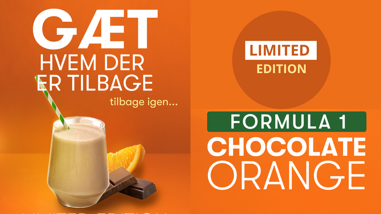 Limited Edition chokolade orange