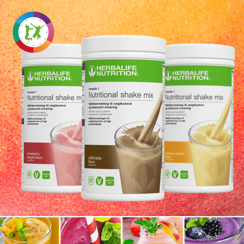 Formula 1 Nutritional Shake Mix - Favorit 3-Kit (3 x 550 g.) - Billede 3