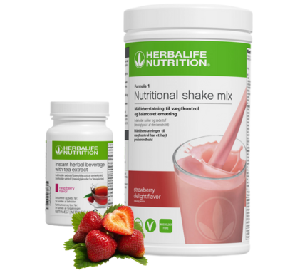 Herbalife Starter Kit - Nutritional Shake Mix (550 g.) + Urtedrik (50 g.) - Billede 2